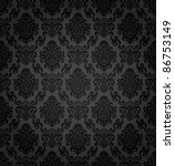 seamless damask pattern | Shutterstock .eps vector #86753149