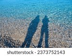 Small photo of the crystalline transparency of the sea in Zambrone Tropea Calabria Italy