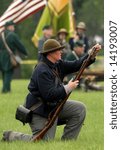 Small photo of Photo from June 14/2008 from reenactment of The Fenian Raids, The Battle of Ridgeway held at Fort Erie.