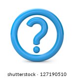 question sign | Shutterstock . vector #127190510