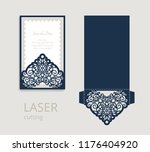 cutout folding envelope for... | Shutterstock .eps vector #1176404920