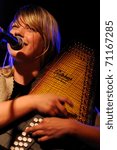 Small photo of BARCELONA, SPAIN - FEB 11: Basia Bulat performs at Apolo on February 11, 2011 in Barcelona, Spain.