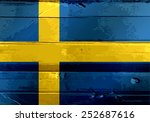 Sweden Flag Themes Idea Design...