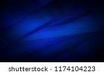 abstract dark blue background... | Shutterstock . vector #1174104223