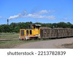 Small photo of PROSERPINE,QLD - SEP 30 2022:Sugar Plantation Railway in the rural Whitsundays Queensland, Australia. Sugar is Australia's second largest export crop with a total annual revenue of almost $2 billion.