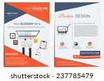 brochure design template. ... | Shutterstock .eps vector #237785479
