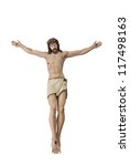 Statue Of The Crucified Jesus...