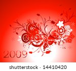 floral illustration for the new ... | Shutterstock .eps vector #14410420