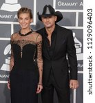 Small photo of LOS ANGELES - FEB 10: Tim McGraw & Faith Hill arrives to the 2013 Grammy Awards on February 10, 2013 in Hollywood, CA