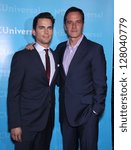 Small photo of LOS ANGELES - JAN 06: MATT BOMER & TIM DeKAY arriving to TCA Winter Press Tour 2012: NBC Party on January 06, 2012 in Pasadena, CA