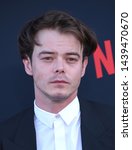 Small photo of LOS ANGELES - JUN 28: Charlie Heaton arrives for the Netflix 'Stranger Things' Season 3 Premiere on June 28, 2019 in Santa Monica, CA