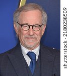 Small photo of LOS ANGELES - FEB 07: Steven Spielberg arrives for the Oscar Nominee Luncheon on February 07, 2022 in Century City, CA