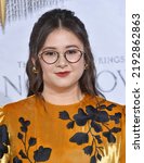 Small photo of LOS ANGELES - AUG 15: Megan Richards arrives for the premiere of Amazon Prime’s ‘The Lord of the Rings: The Rings of Power’ on August 15, 2022