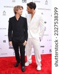 Small photo of LOS ANGELES - APR 23: Luke Gage and Chris Appleton arrives for the Daily Front RowOs Fashion Los Angeles Awards on April 23, 2023 in Beverly Hills, CA