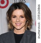 Small photo of LOS ANGELES - NOV 12: Ali Fedotowsky arrives to the TOMS for Target Partnership Celebration on November 12, 2014 in Culver City, CA