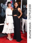 Small photo of LOS ANGELES - SEP 27: Nina Dobrev and Kiersey Clemons arrives for the 'Flatliners' World Premiere on September 27, 2017 in Los Angeles, CA