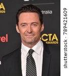 Small photo of LOS ANGELES - JAN 05: Hugh Jackman arrives for the 2018 AACTA International Awards on January 5, 2018 in Hollywood, CA