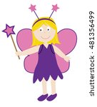 Pink Fairy with Wand Vector Clipart image - Free stock photo - Public ...