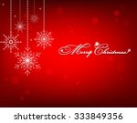 christmas background with... | Shutterstock .eps vector #333849356