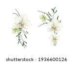 Set Of Delicate Bouquets With...
