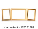 picture frame isolated on the... | Shutterstock . vector #170921789