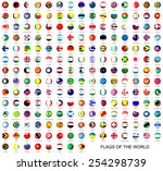 flags of the world | Shutterstock . vector #254298739