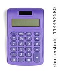Image Of Violet Calculator...