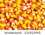 Bright Colored Candy Corn For...
