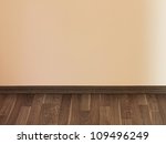 interior of wooden floor and... | Shutterstock . vector #109496249