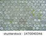Hexagonal Stone Background Of...