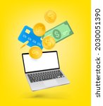 money going to the modern... | Shutterstock .eps vector #2030051390