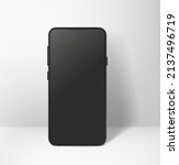 modern mobile phone with black... | Shutterstock .eps vector #2137496719