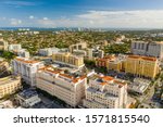 Beautiful aerial photo Miami Coral Gables FL USA