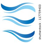 water waves design elements... | Shutterstock .eps vector #117759403