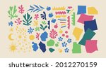 cutout elements isolated.... | Shutterstock .eps vector #2012270159