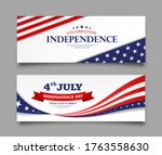 celebration flag of america... | Shutterstock .eps vector #1763558630