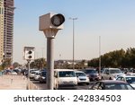 Speed cameras in the city of Kuwait, Middle East