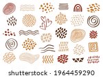organic shapes set  design... | Shutterstock .eps vector #1964459290