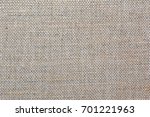the texture of the natural linen | Shutterstock . vector #701221963