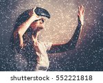 Woman And Virtual Reality Free Stock Photo - Public Domain Pictures
