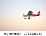 Small Ultralight Airplane With...