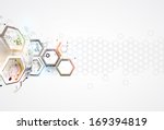 abstract futuristic circuit... | Shutterstock .eps vector #169394819