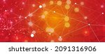 neural network concept.... | Shutterstock .eps vector #2091316906