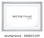 frame. vector picture frame... | Shutterstock .eps vector #340821149