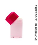 pink bottle with deodorant... | Shutterstock . vector #270983069