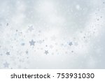 Abstract Winter Background With ...
