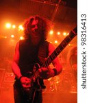 Small photo of DENVER - OCTOBER 19: Guitarist Alex Skolnick of the Heavy Metal band Testament performs in concert October 19, 2011 at the Summit Music Hall in Denver, CO.