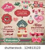 Valentine's Day Labels  Icons...