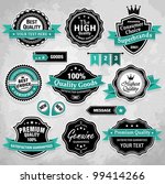 collection of vintage retro... | Shutterstock .eps vector #99414266