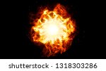 shockwave energy fx background  ... | Shutterstock . vector #1318303286